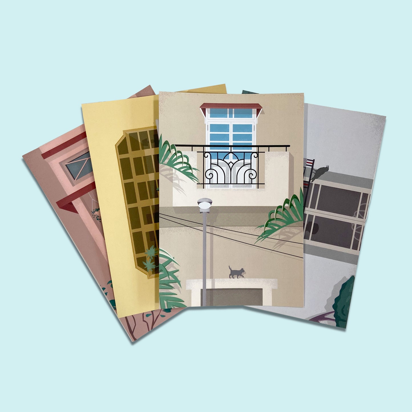 Postcards: Bombay Deco Balconies