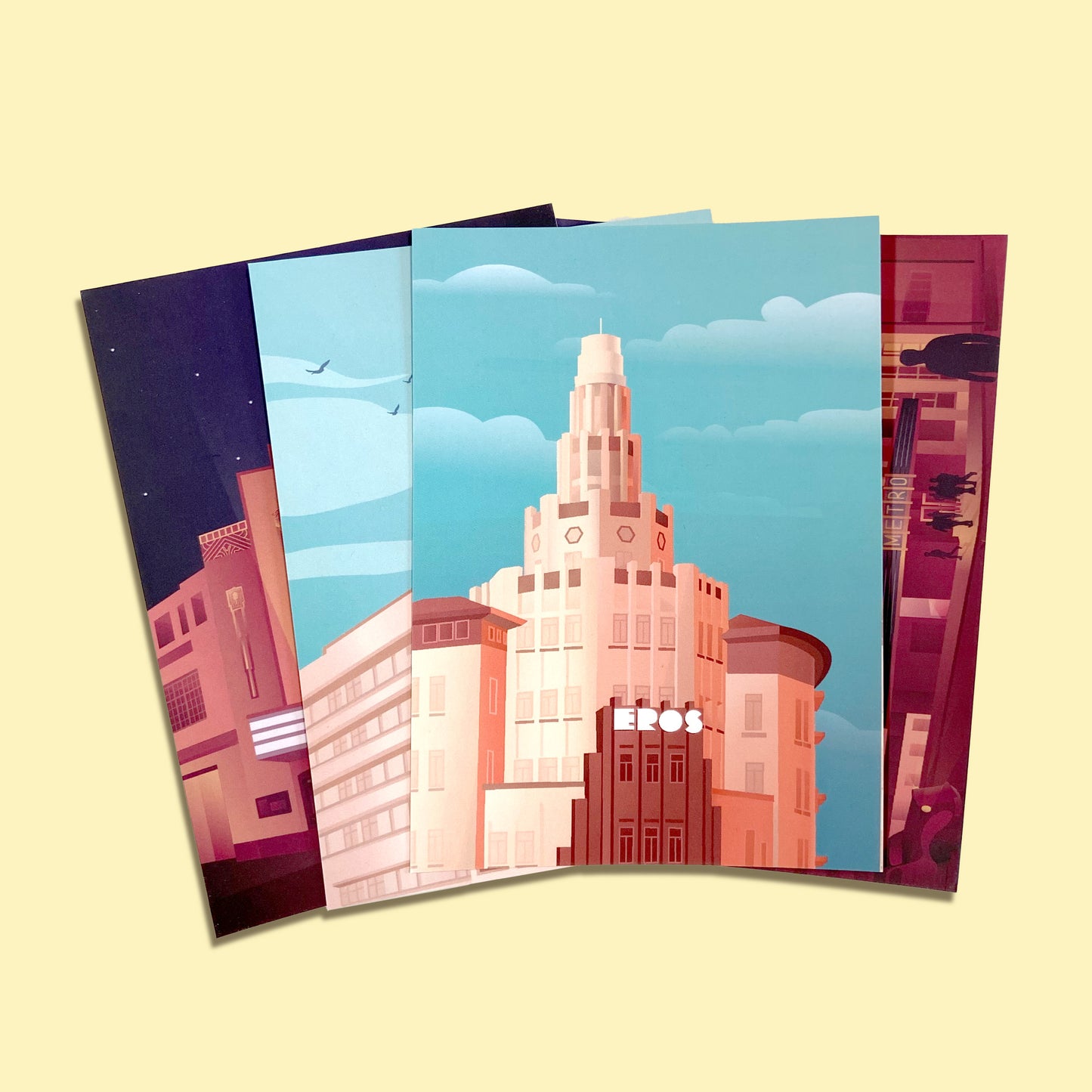 Postcards: Bombay Deco Cinemas