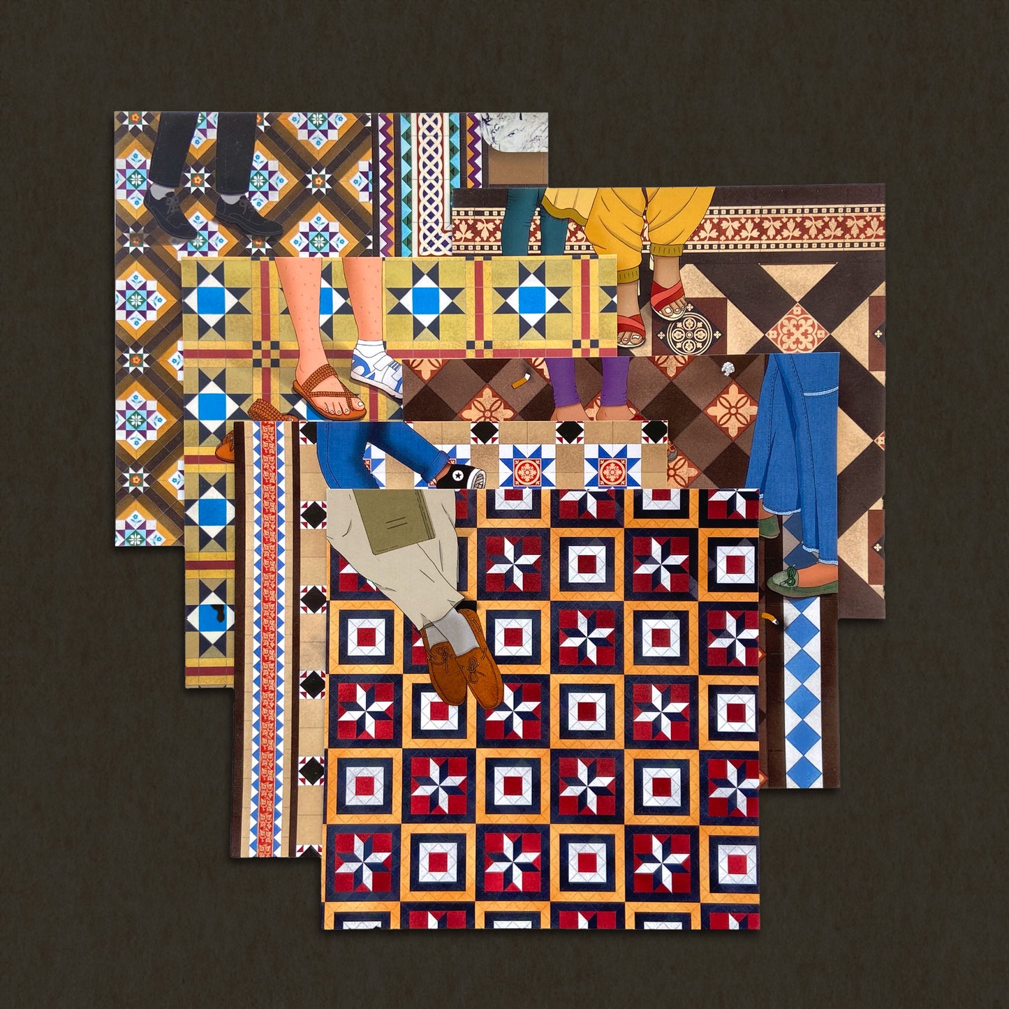 Postcards: Tiling Bombay